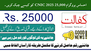 8171 Ehsaas Program 25000 BISP