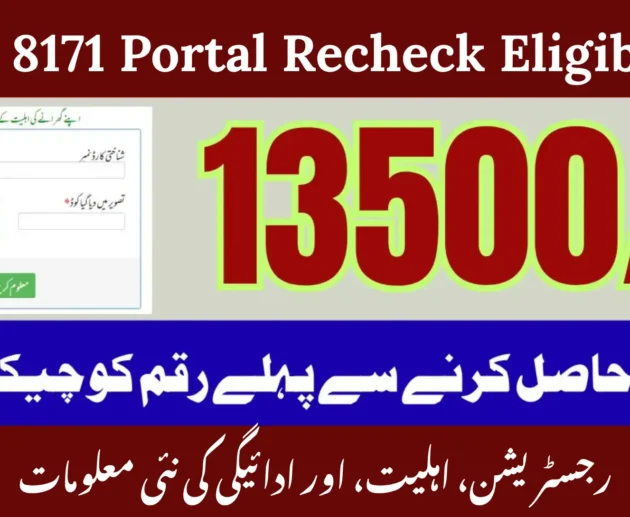 BISP 8171 Ehsaas Program