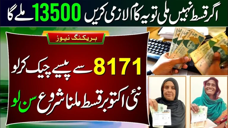 BISP 8171 payment